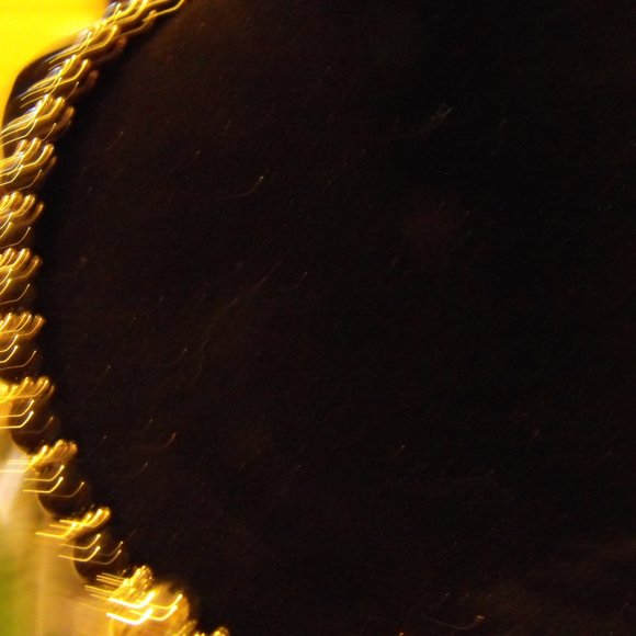 C1946 Silver and Black Necklace with Black Beads - Picture 3 of 6